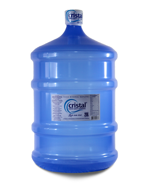 Agua Purificada Natural Cristal 5L